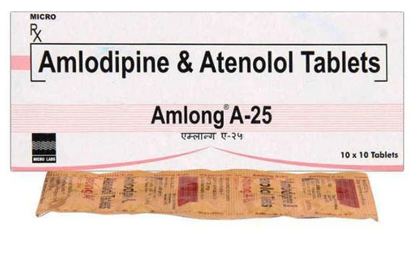 Amlong A 25 Tablet  - 1 Strip