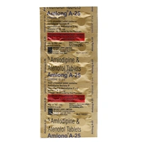 Amlong A 25 Tablet  - 1 Strip