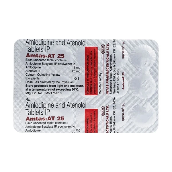 Amtas AT 25 Tablet  - 1 Strip