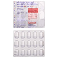 Telma 80 AM Tablet  - 1 Strip