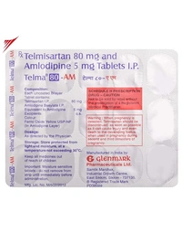 Telma 80 AM Tablet  - 1 Strip