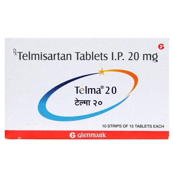 Telma 20 Tablet  - 1 Strip