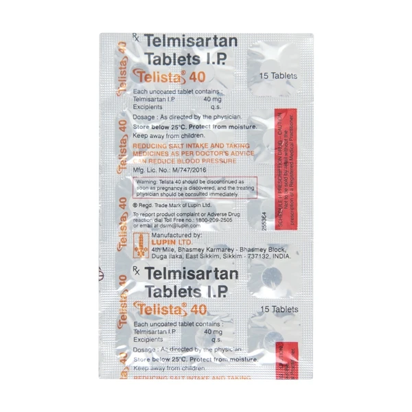 Telista 40 Tablet  - 1 Strip