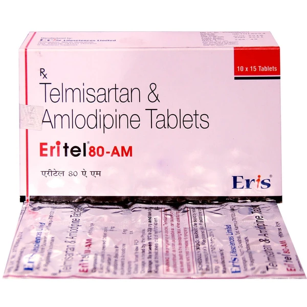 Eritel 80 AM Tablet  - 1 Strip