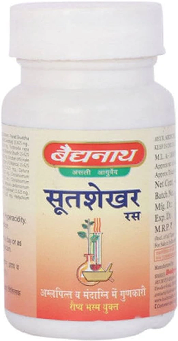 Baidyanath Sutshekhar Ras Tablet - 1 Bottle