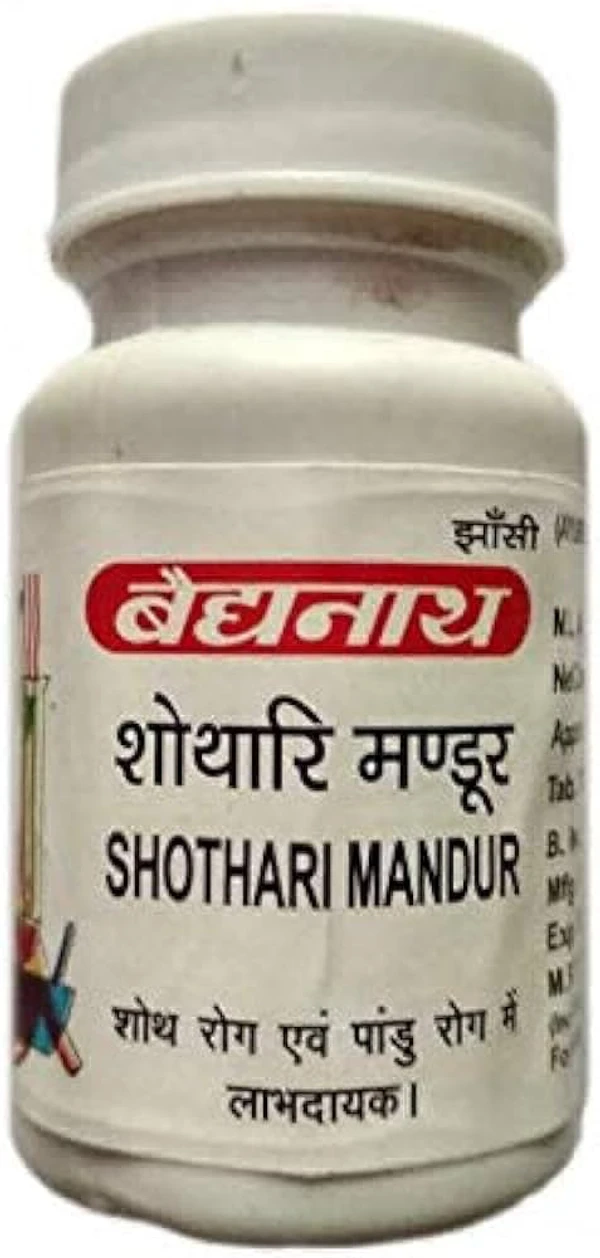 Baidyanath Shothari Mandoor Tablet - 1 Bottle