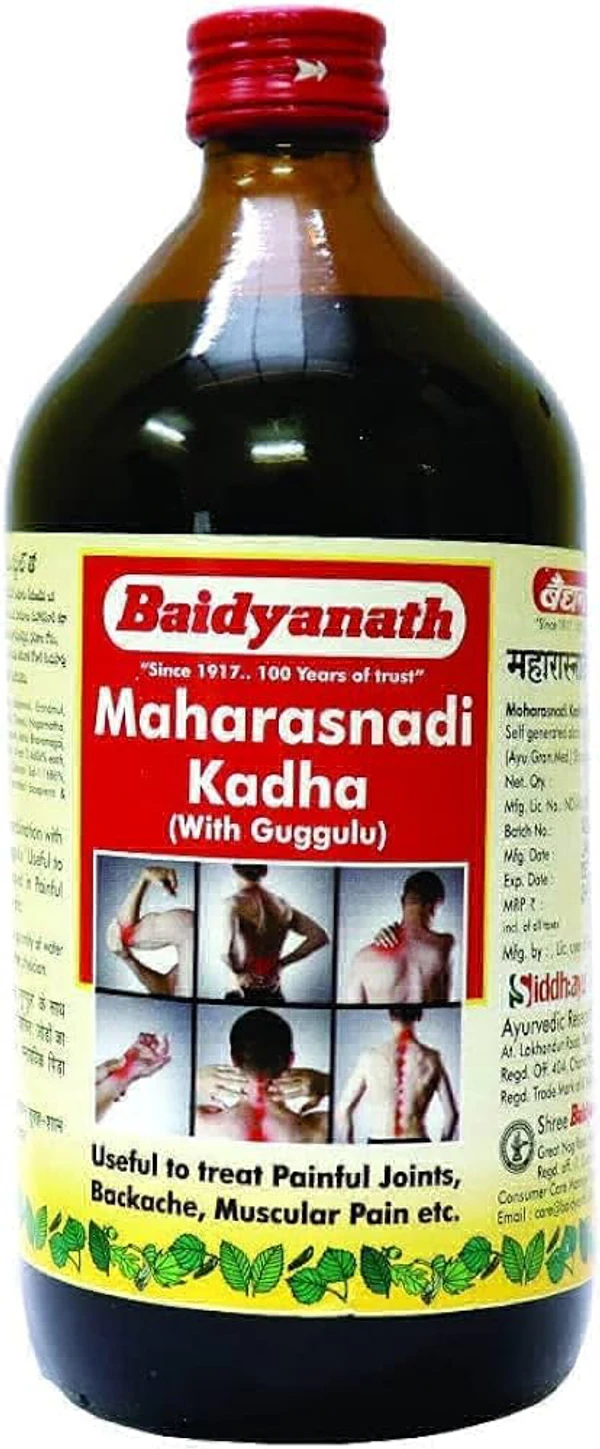 Baidyanath Maharasnadi Kadha Syrup - 450ml