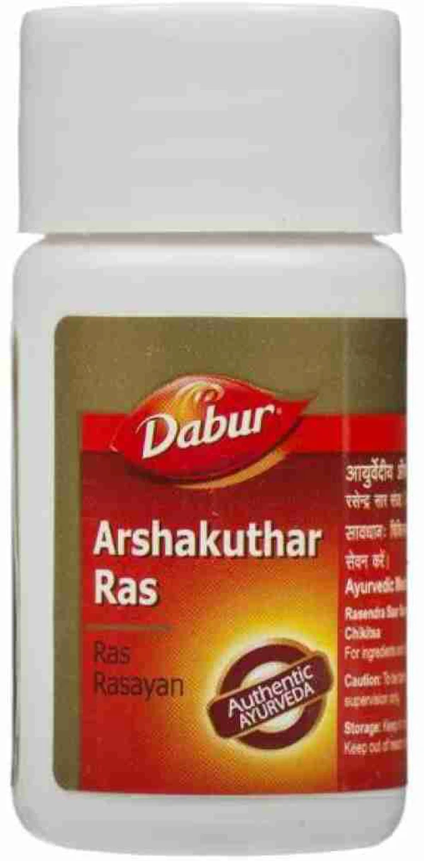 Dabur Arshakuthar Ras Tablet - 1 Bottle of 40 Tablets