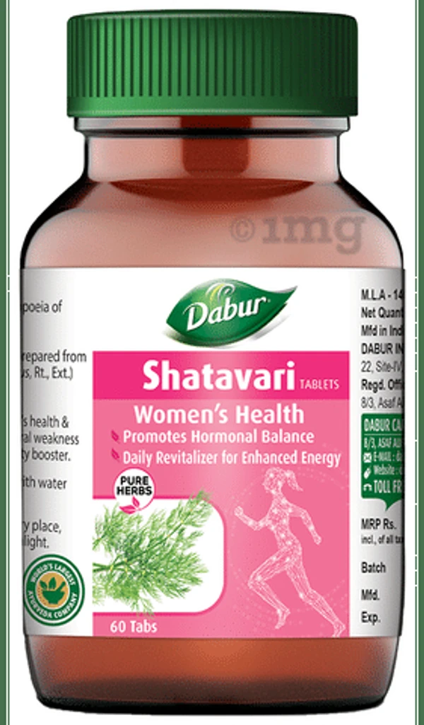 Dabur Shatavari Tablet Women's Health - 1 Bottle