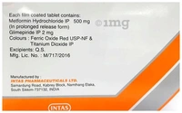 Zoryl M2 - 1 Strip