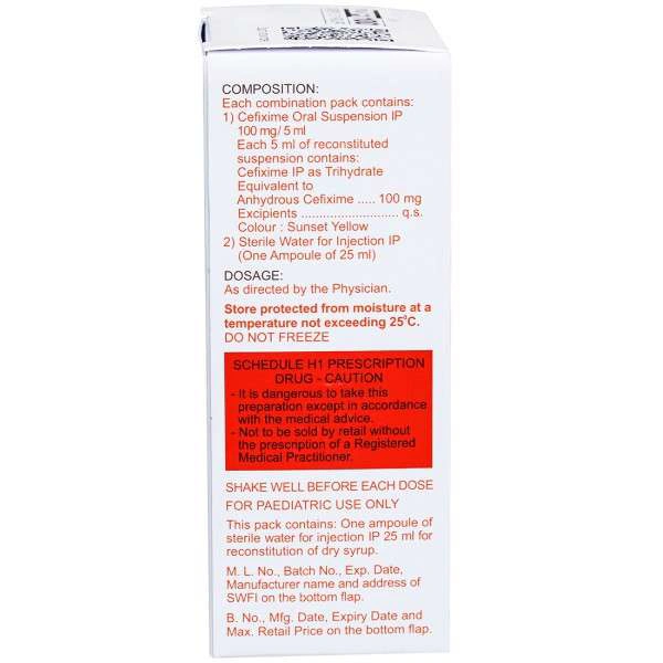 Zifi 100 Dry Syrup - 30ml