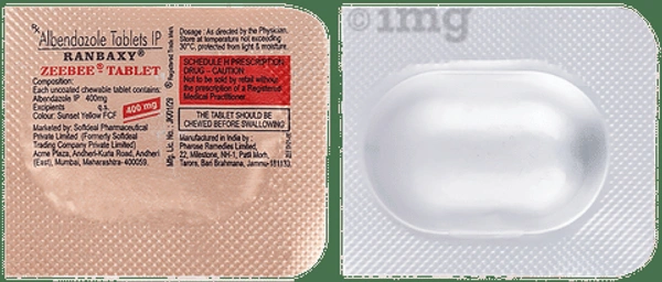 Zeebee Tablet - 1 Strip