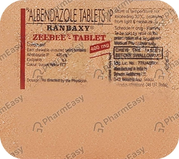 Zeebee Tablet - 1 Strip