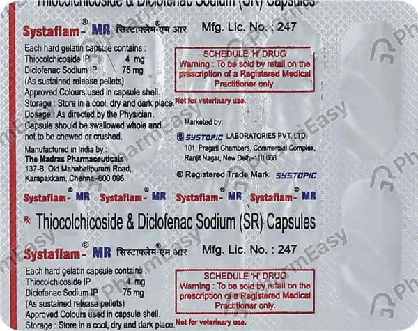 Systaflam Tablet - 1 Strip