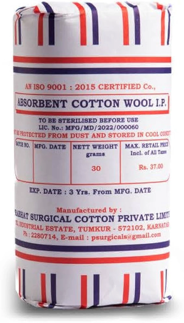Surgical Cotton 8 - 8gm