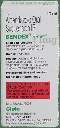 Bendex 200mg Suspension - 10ml