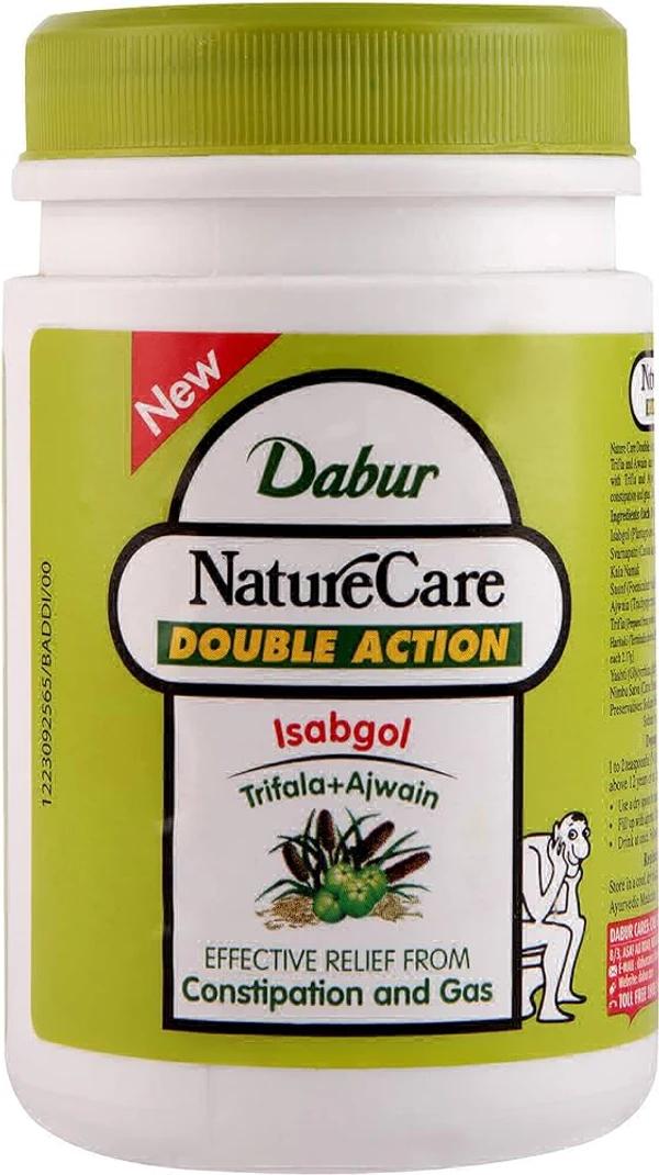 Dabur Isabgol  Nature Care Double Action - 100gm