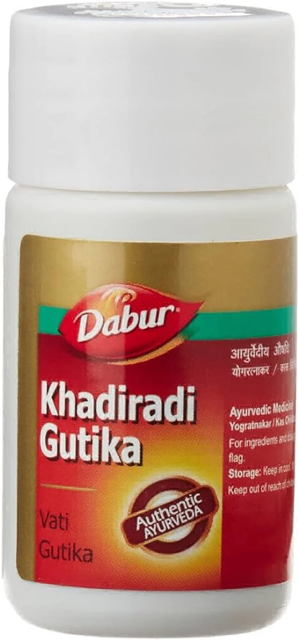 Dabur Khadiradi Gutika - 1 Bottle