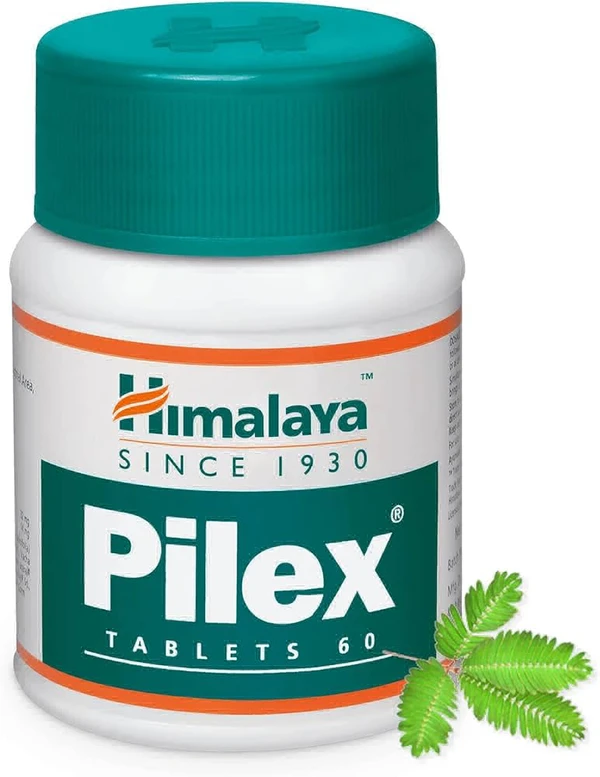 Himalaya Pilex Tablets  - 1 Bottle