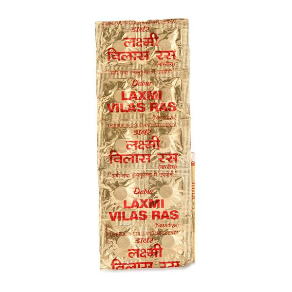 Dabur Laxmi Vilas Ras (Nardiya) Tablet - 1 Strip