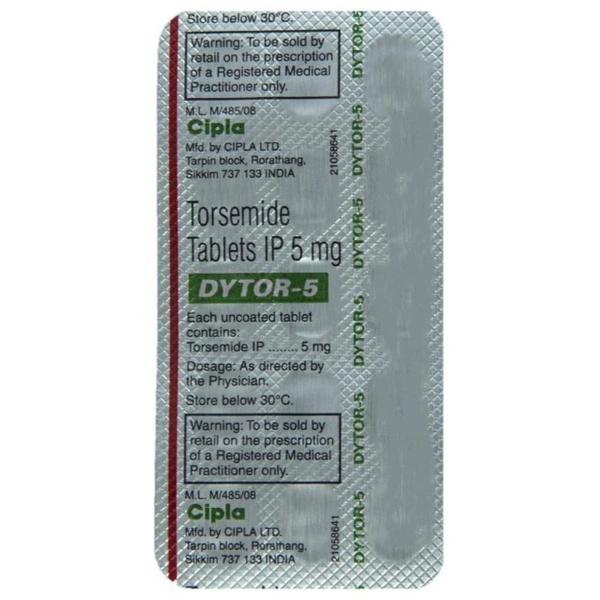 Dytor 5 Tablet - 1 Strip