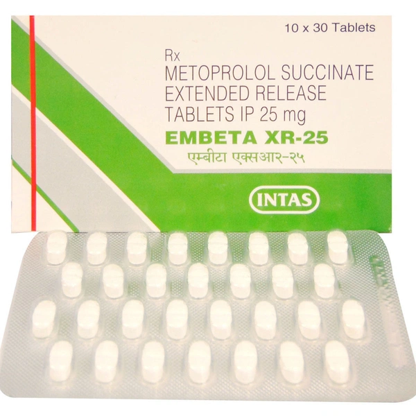 Embeta XR 25 Tablet - 1 Strip