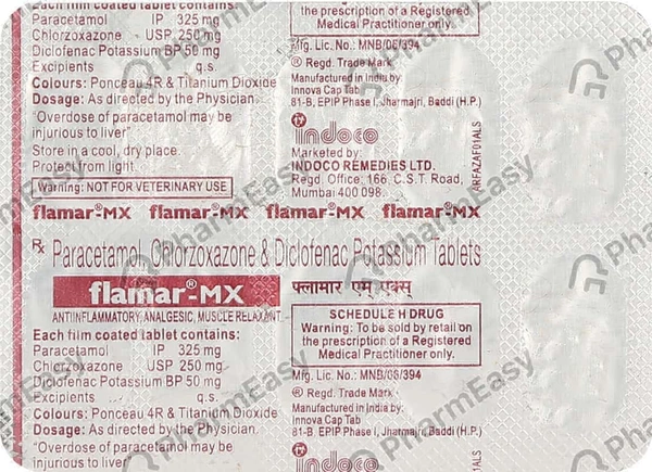 Flamar MX Tablet - 1 Strip