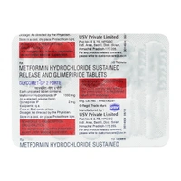 Glycomet GP 2 Forte Tablet - 1 Strip