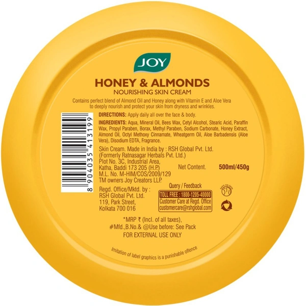 Joy Nourishing Skin Cream  - 200ml