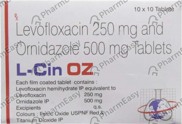 L Cin OZ Tablet - 1 strip