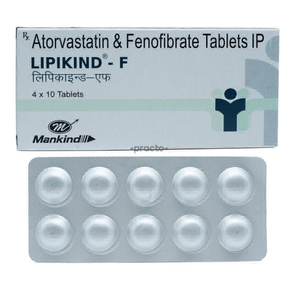 Lipikind F Tablet - 1 Strip