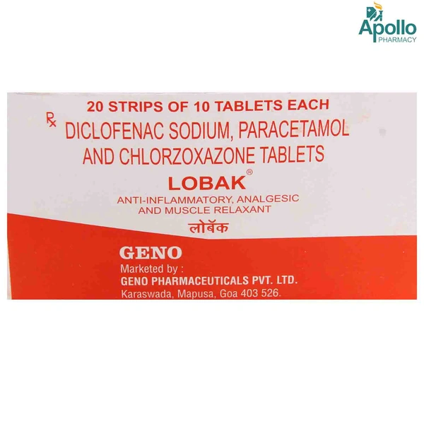 Lobak Tablet - 1 Strip