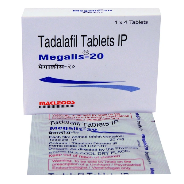 Megalis 20 Tablet - 1 Strip