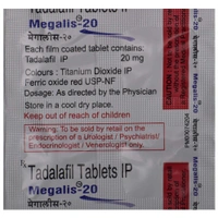 Megalis 20 Tablet - 1 Strip