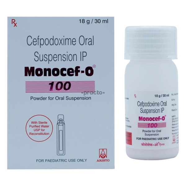 Monocef O 100 Oral Suspension - 30ml