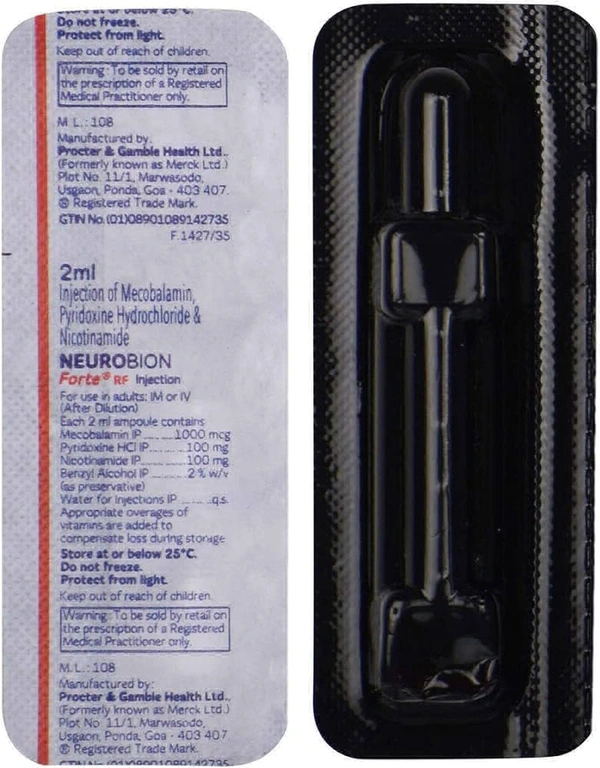 Neurobion RF Forte Injection - 2ml