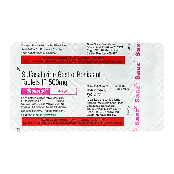 Saaz Tablet - 1 Strip-