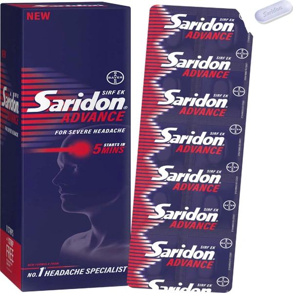 Saridon Tablet - 1 Strip