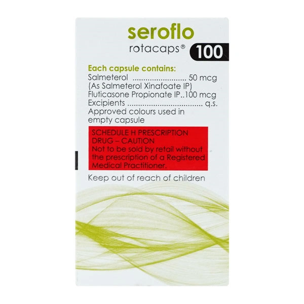 Seroflo 100 Rotacaps  - 1 Bottle