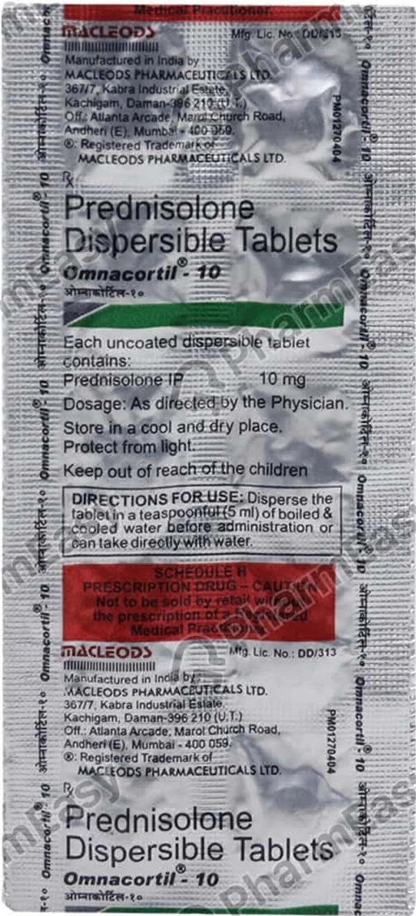 Omnacortil 10 - 1 Strip