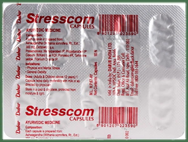 Stresscom Capsule - 1 Strip
