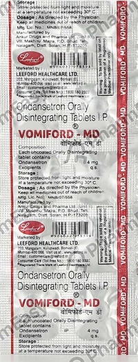 Vomiford 4 MD - 1 Strip