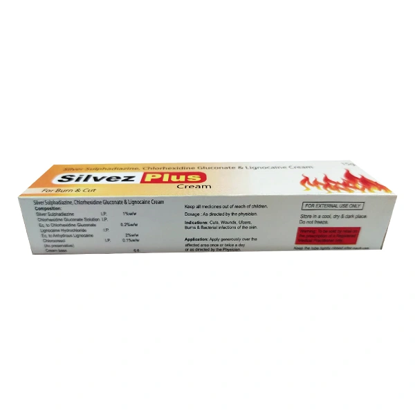 Silvez Plus Cream - 15gm