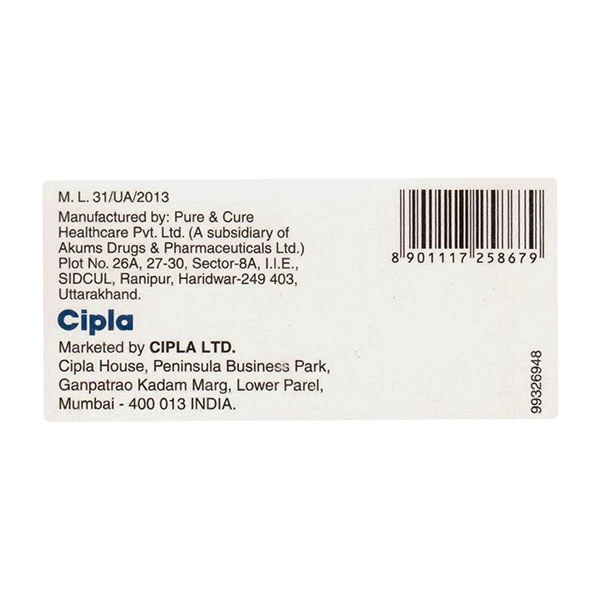 Ablung 200mg Tablet SR - 1 Strip