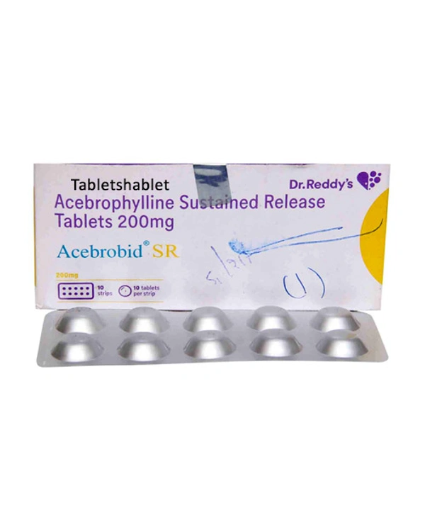 Acebrotec 200mg Tablet SR - 1 Strip