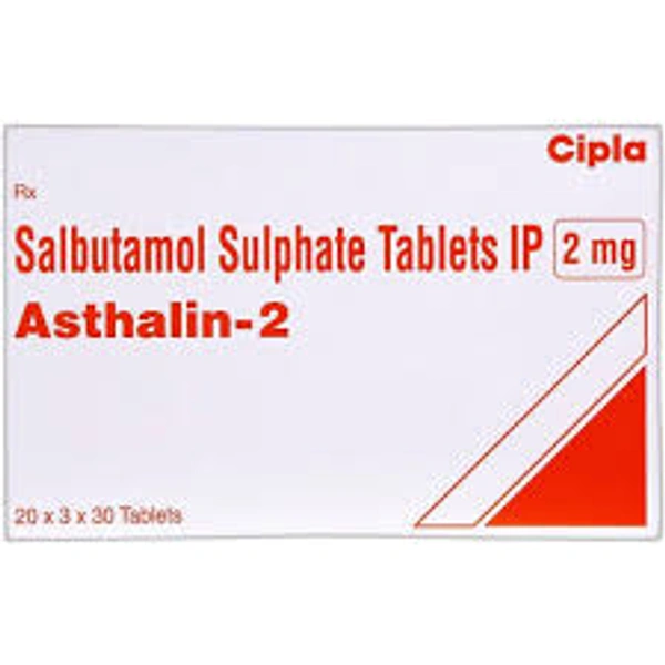 Asthalin 2 Tablet - 1 Strip