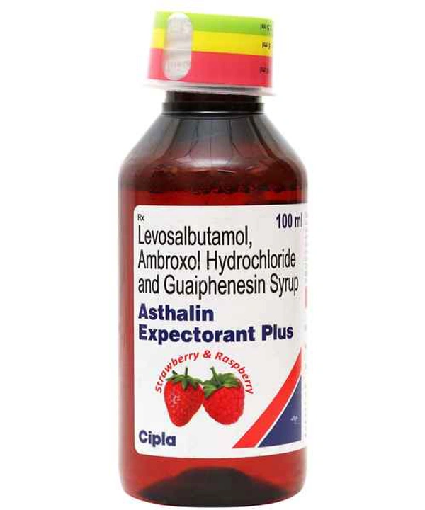 Asthalin Plus Expectorant - 1 Bottle
