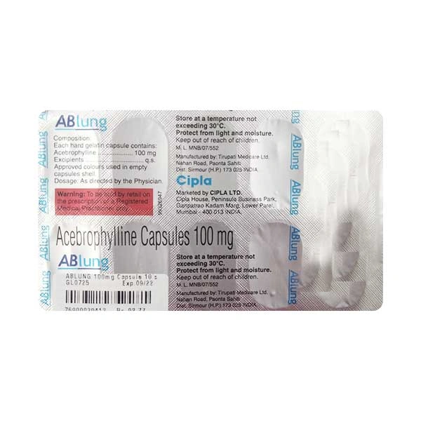 Ablung 100mg Capsule - 1 Strip