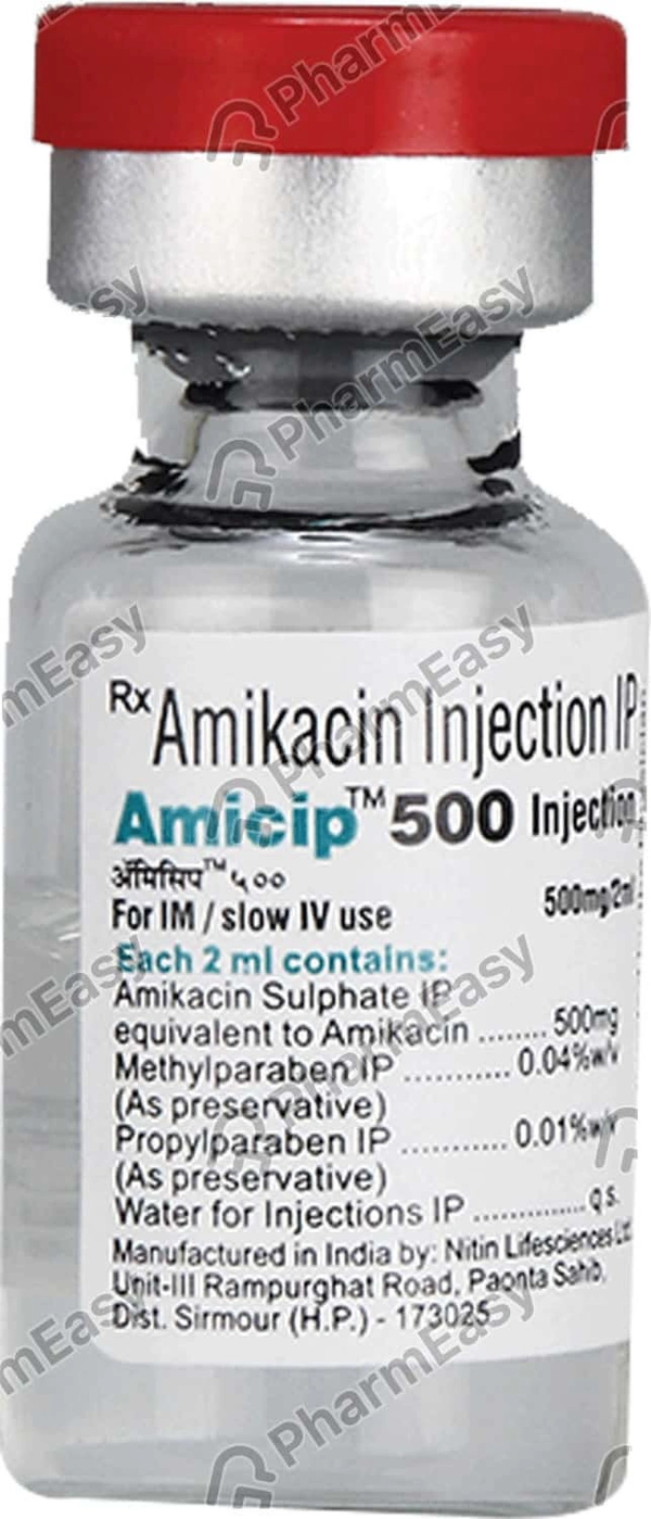 Amicip 500mg Injection - 1 Bottle