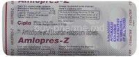 Amlopres-Z 50mg/5mg Tablet - 1 Strip